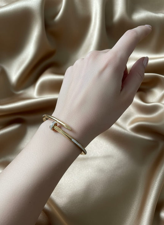 Golden Nail Luxe Bracelet