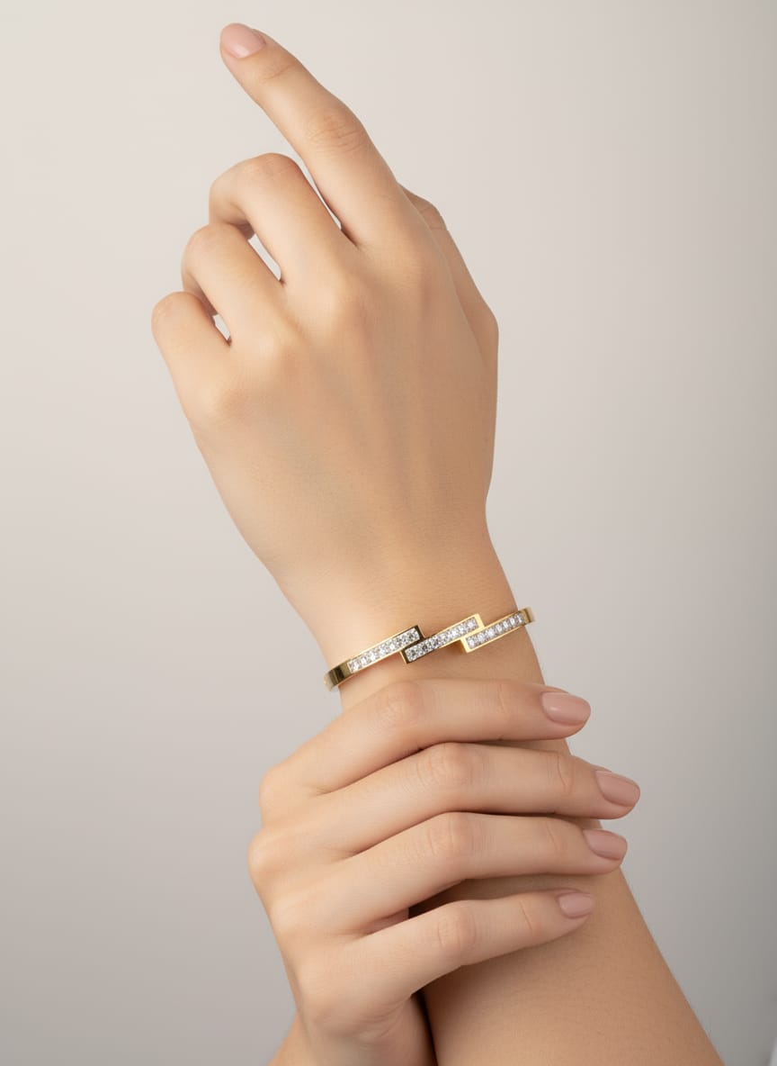 ZigZag Gold Bracelet