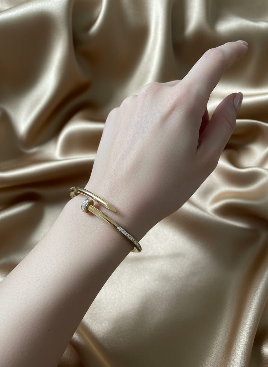 Golden Nail Luxe Bracelet