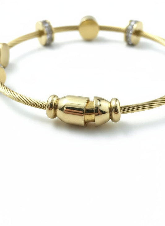 Evil Eye Gold Bracelet