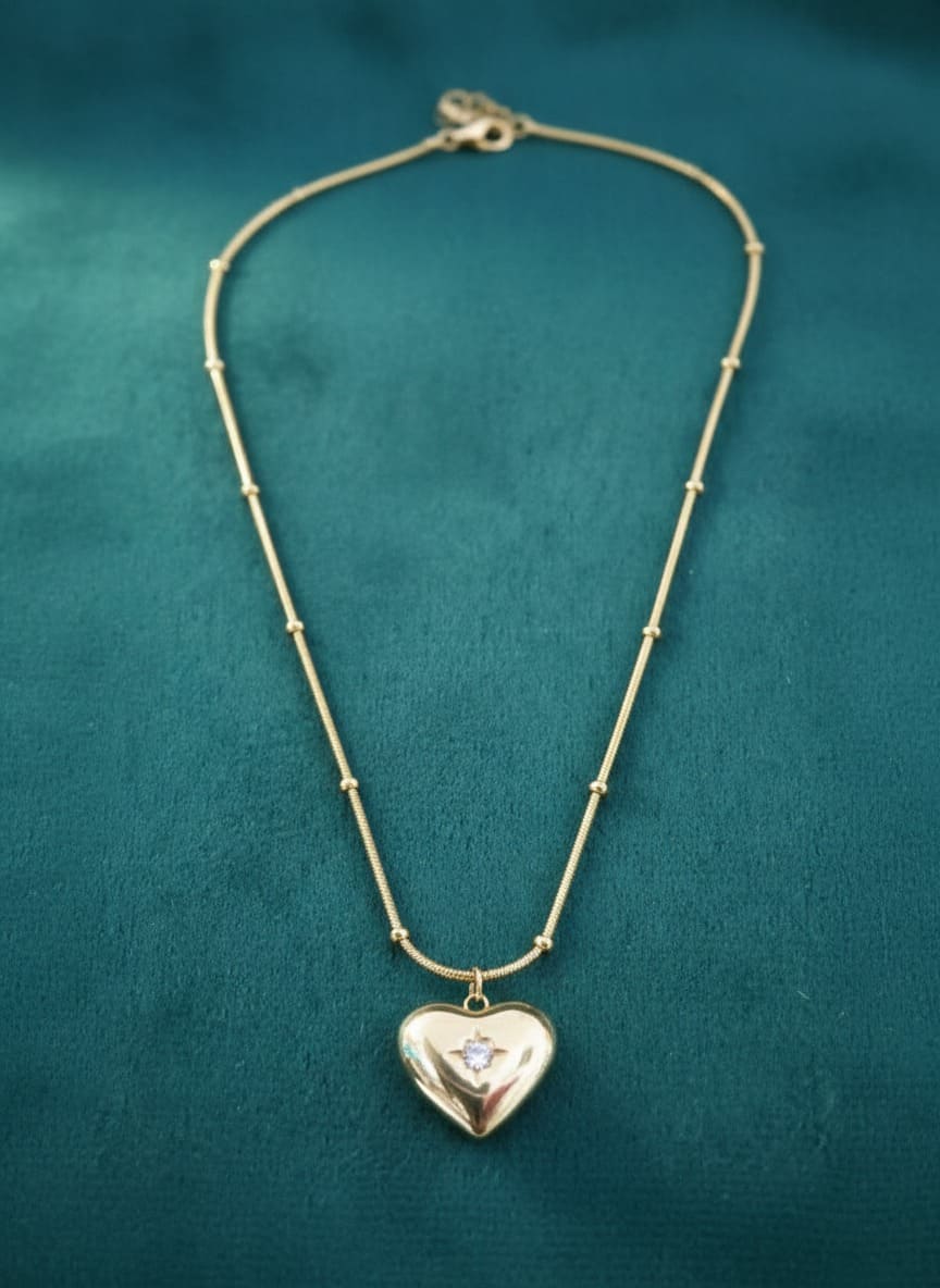 Aurora Heart Necklace