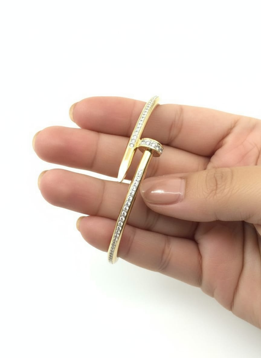 Golden Nail Luxe Bracelet